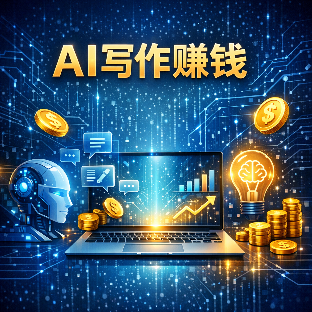 AI写作怎么赚钱？5种实用方法（新手也能月入过千）