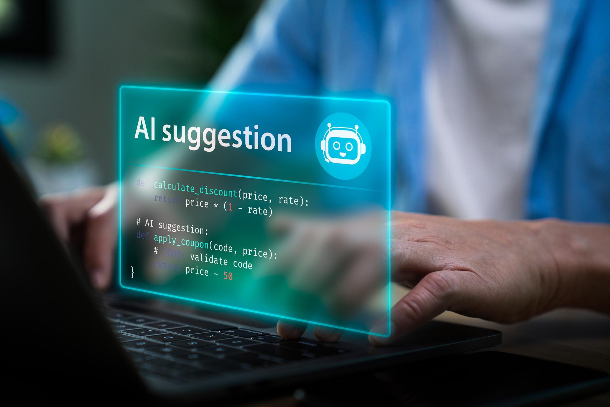 AI自动生成代码界面