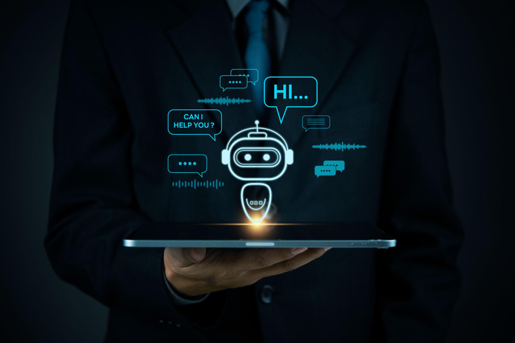 AI客服系统对话界面