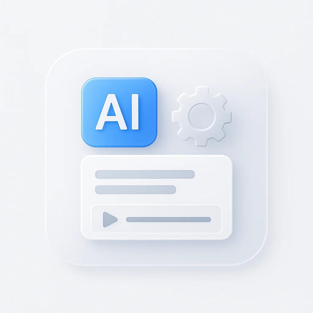 AI字幕生成工具界面