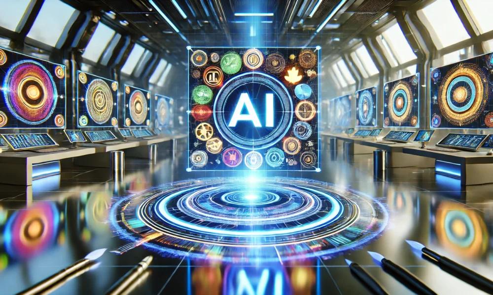 AI生成Logo设计界面