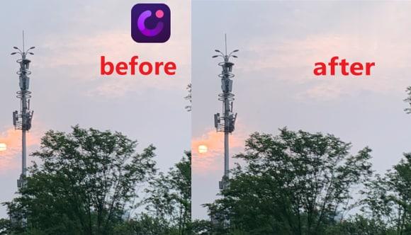 AI去水印工具界面