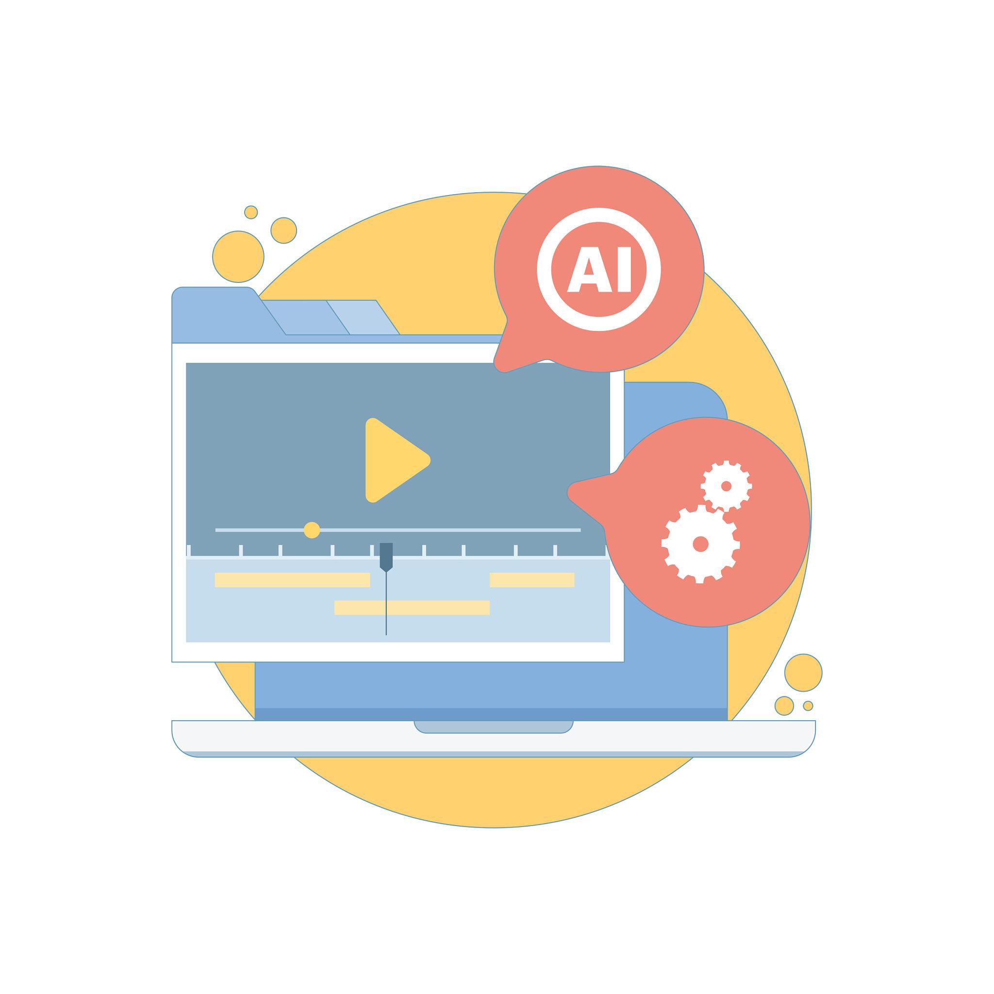 AI视频剪辑界面