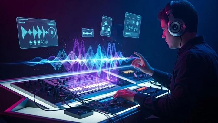 AI音乐生成界面