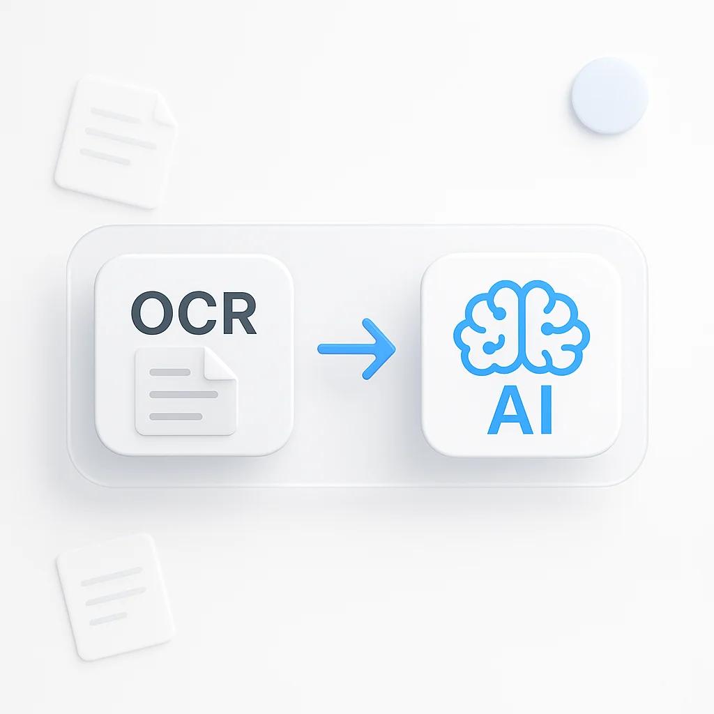 AI OCR识别界面